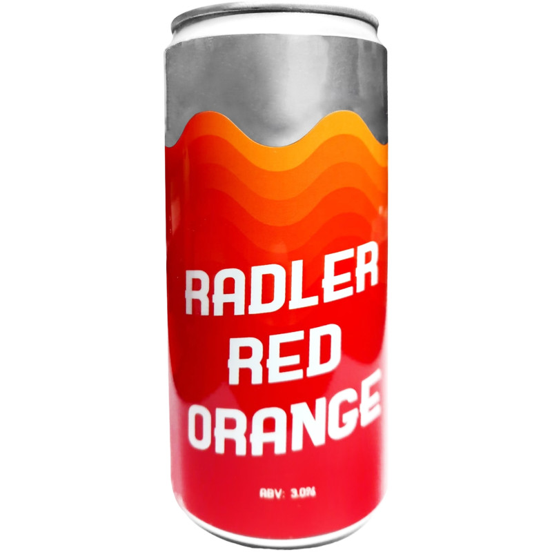 Пивной напиток P:M Craft Brewery Radler Red Orange нефильтрованный непастеризованный неосветленный 3%, 330мл