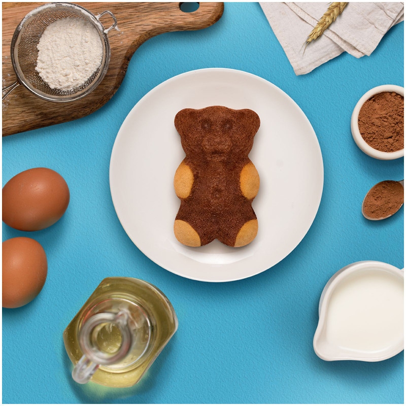 Пирожное Медвежонок Барни бисквитное с молочной начинкой, 240г — фото 6