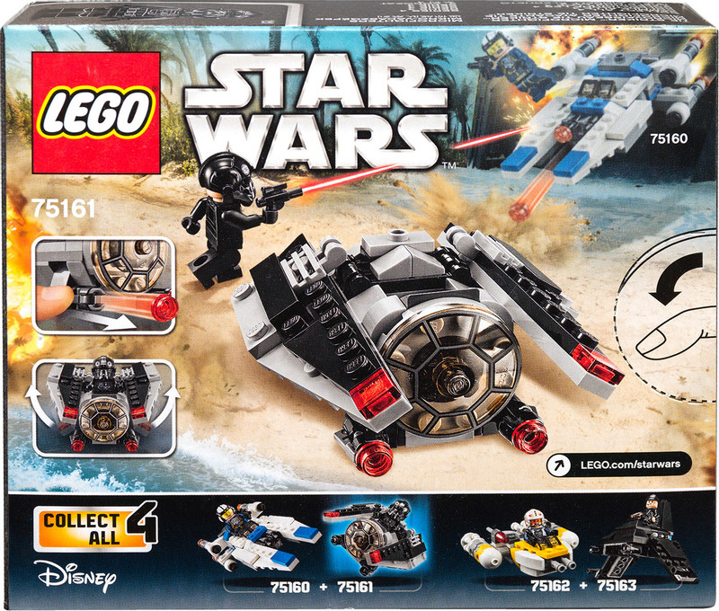 Конструктор Lego Star Wars микроистребитель-штурмовик Сид 75161 — фото 5
