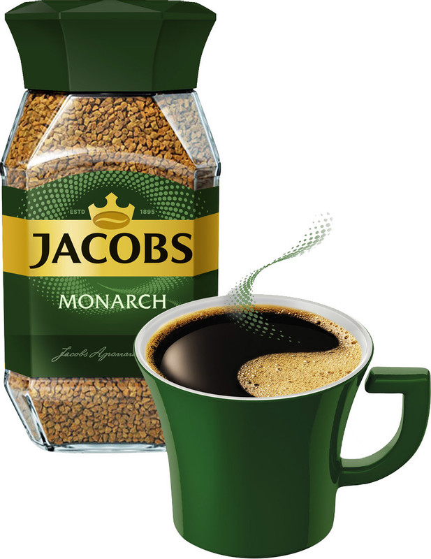 Кофе Jacobs Monarch натуральный растворимый сублимированный, 190г — фото 5
