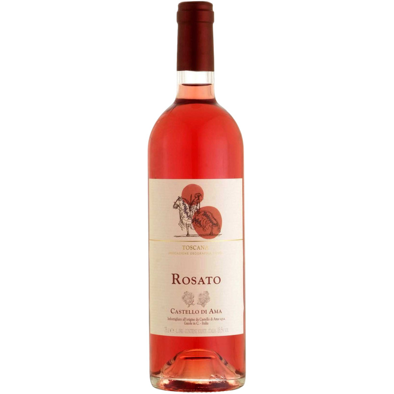 Вино Castello di Ama Rosato розовое сухое 10.5-15%, 750мл
