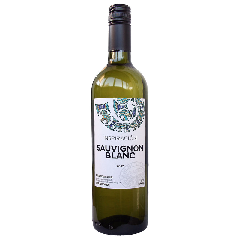 Вино Inspirado Sauvignon Blanc белое сухое 12%, 750мл
