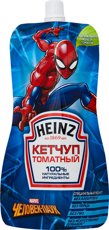 Кетчуп Heinz Томатный Ням-Ням, 230г — фото 2