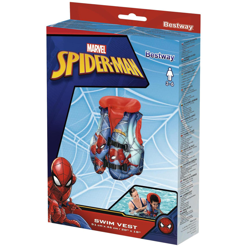 Жилет надувной Bestway Spider Man детский 3-6 лет — фото 4