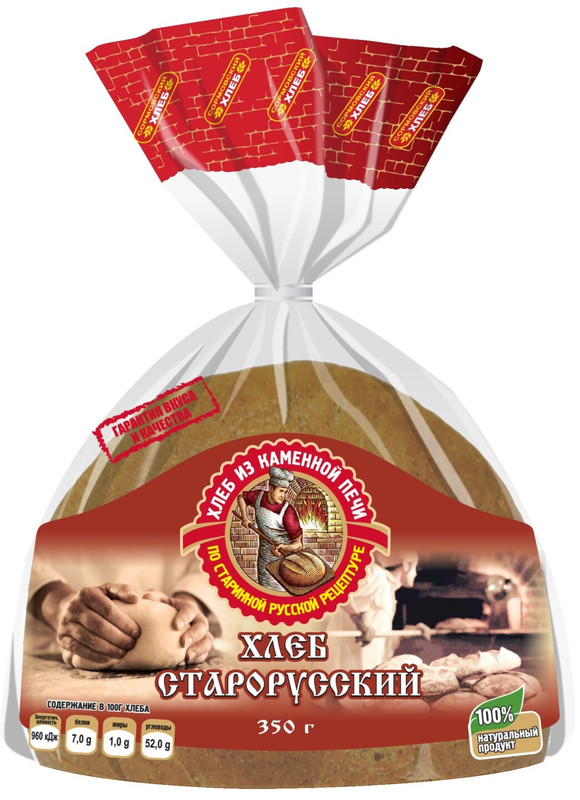 Хлеб Сормовский Хлеб Старорусский, 350г — фото 1