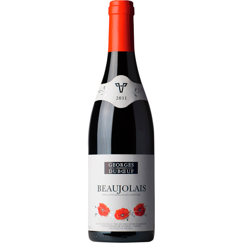 Вино Georges Duboeuf Beaujolais красное сухое 13%, 750мл
