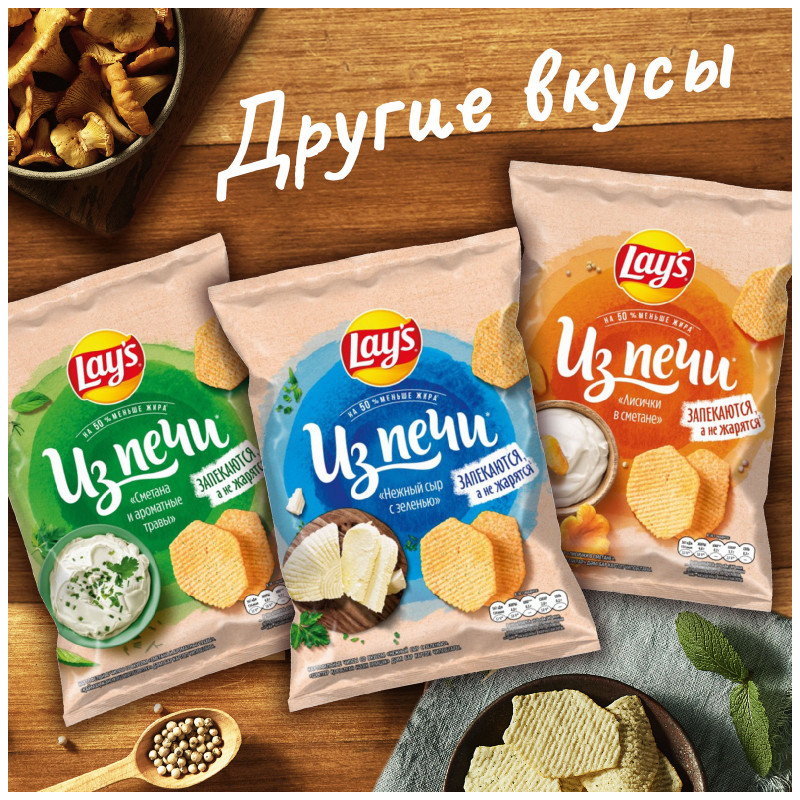 Чипсы Lays картофельные со вкусом Хамон, 81г — фото 5