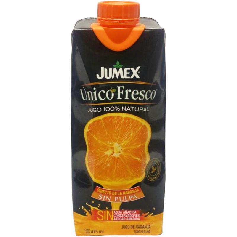 Сок Jumex Апельсиновый прямого отжима, 475мл
