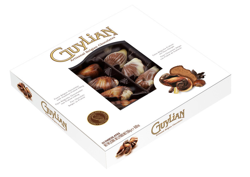 Набор конфет Guylian Морские ракушки шоколадные, 250г