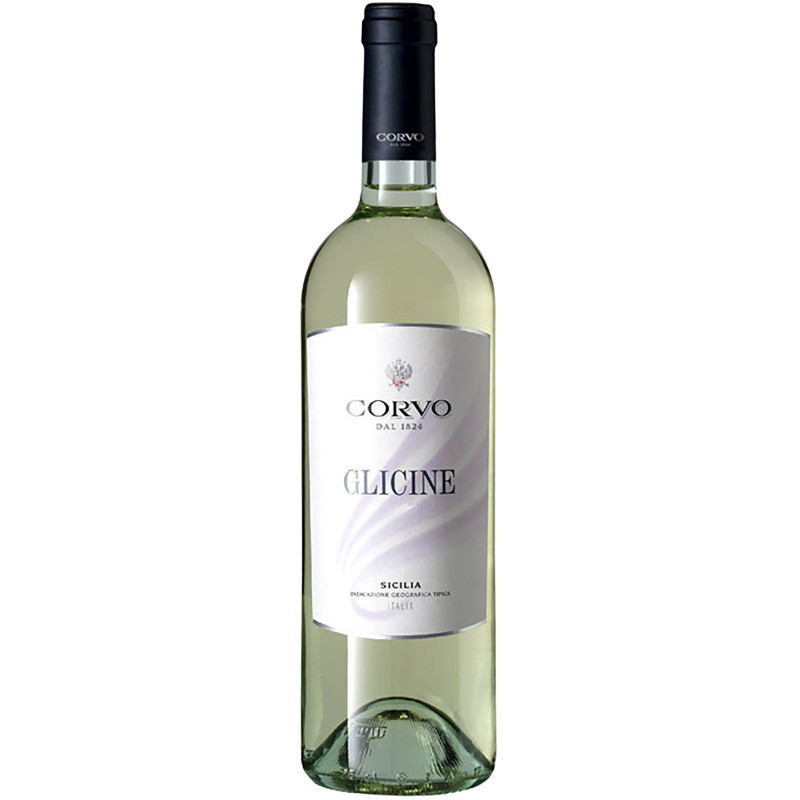 Вино Corvo Glicine белое полусухое 12.5%, 750мл