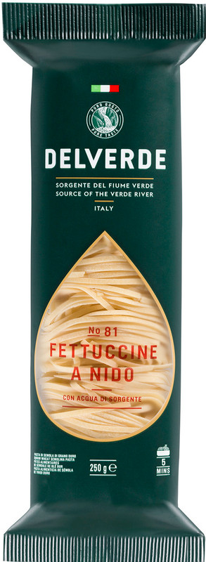 Макароны Delverde Fettuccine A Nido №81, 250г