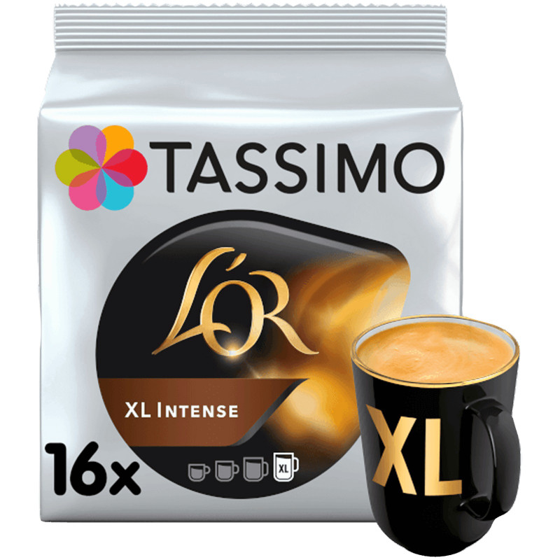 Кофе Tassimo L'or Xl Интенс натуральный жареный молотый, 16х8.5г — фото 3