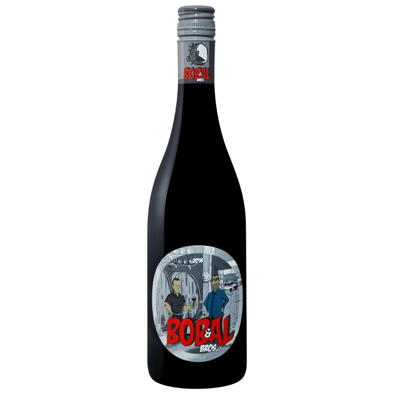 Вино Bob & Al Bros. Utiel-Requena DOP красное сухое 13%, 750мл
