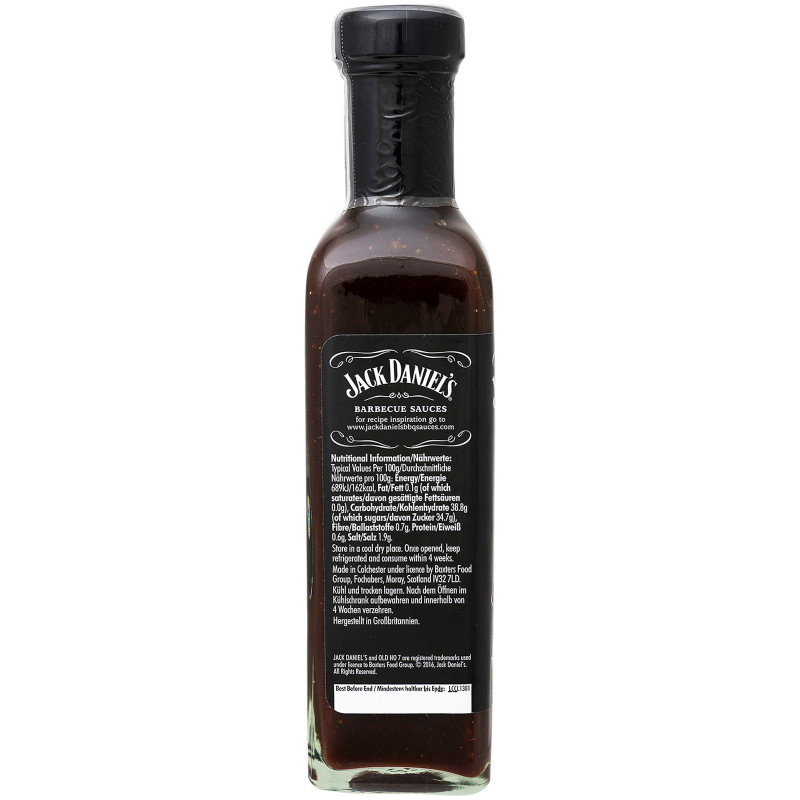 Соус Jack Daniels оригинальный для барбекю, 260мл — фото 2