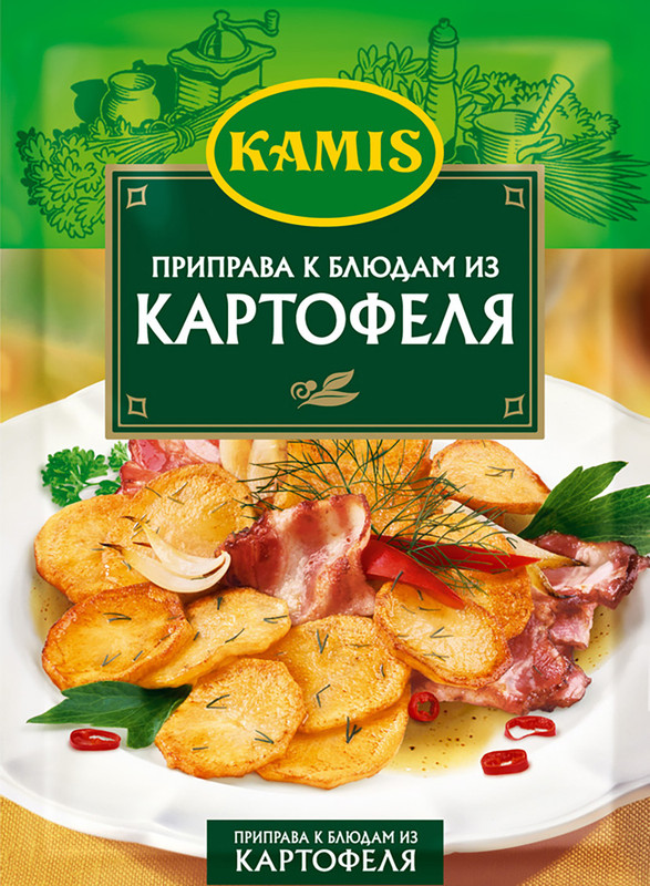 Приправа Kamis к блюдам из картофеля, 25г