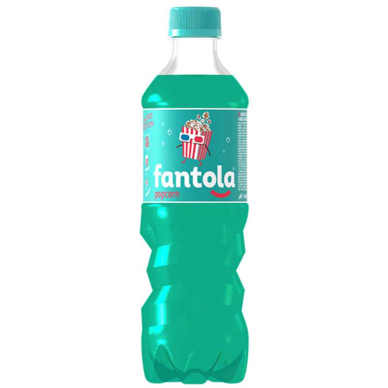 Напиток безалкогольный Черноголовка Fantola со вкусом попкорна сильногазированный, 500мл