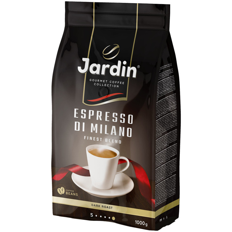 Кофе Jardin Espresso Di Milano жареный в зёрнах, 1кг — фото 1