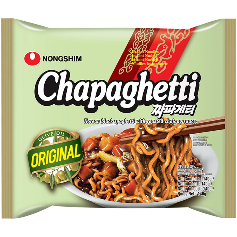 Лапша Nongshim Чапагетти быстрого приготовления, 140г