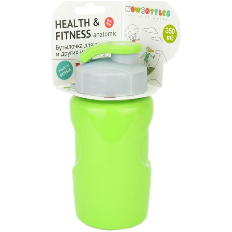 Бутылка для воды Daribo Health and Fitness, 350 мл — фото 1