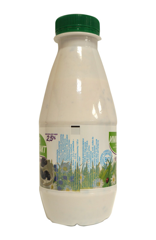 Продукт кисломолочный Варвара краса Иммунолакт чернослив 2.5%, 450мл — фото 2