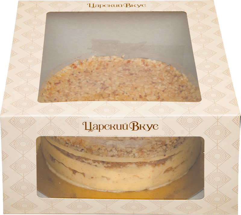 Торт бисквитно-ореховый Царский Вкус Буржуа, 600г — фото 2
