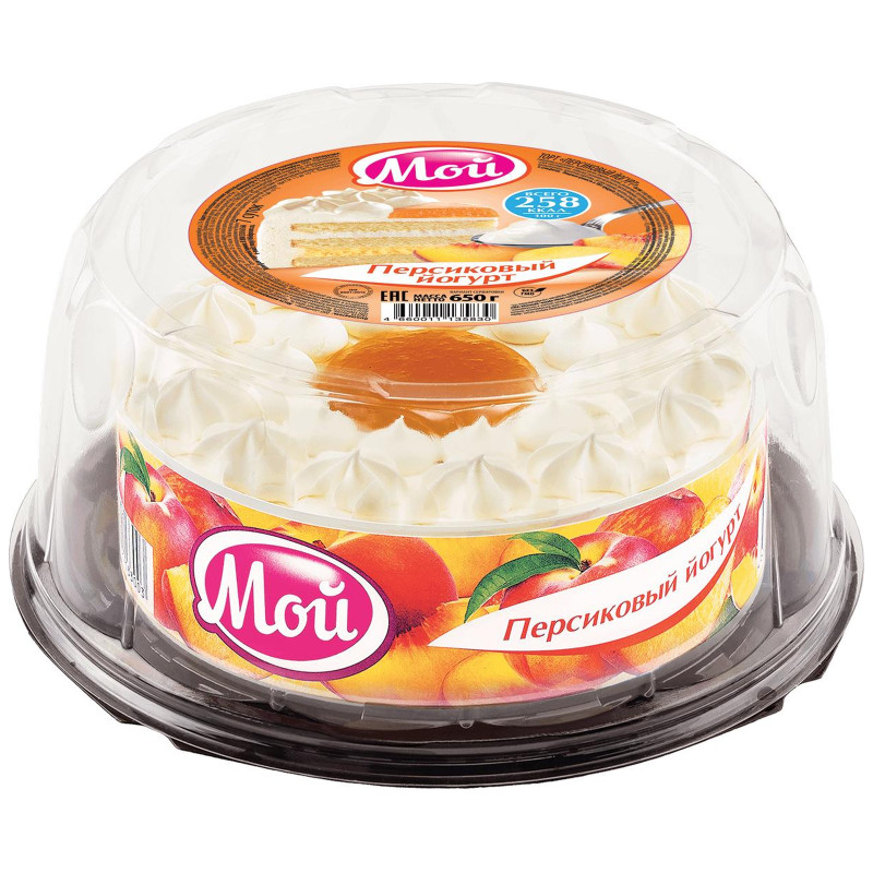 Торт Мой персиковый йогурт, 650г — фото 1
