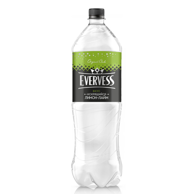 Напиток Evervess Искрящийся Лимон-Лайм, 1.5л — фото 1