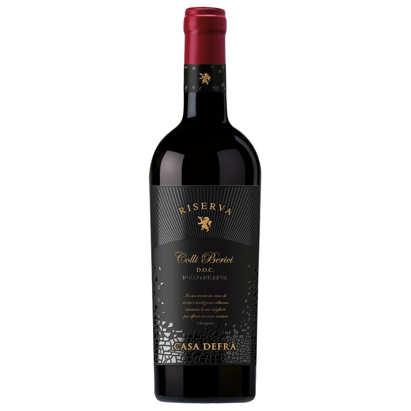 Вино Casa Defra Колли Беричи Ризерва 2015 красное сухое 14%, 750мл
