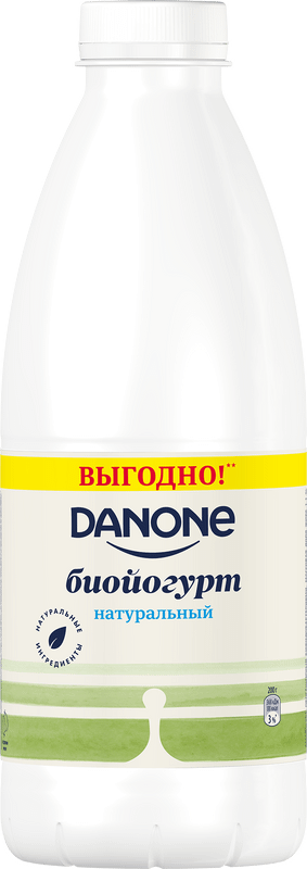Биойогурт Danone 1.1%, 900мл