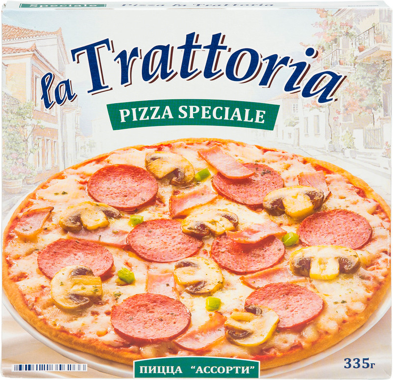 Пицца Caesar la Trattoria ассорти, 335г