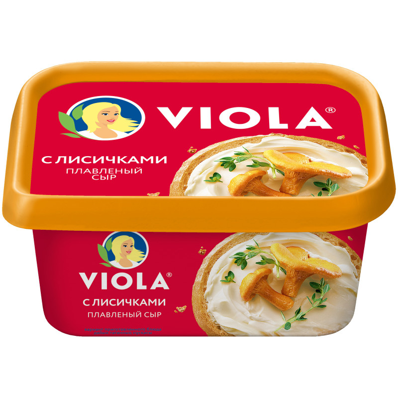 Сыр плавленый Viola с лисичками 50%, 400г