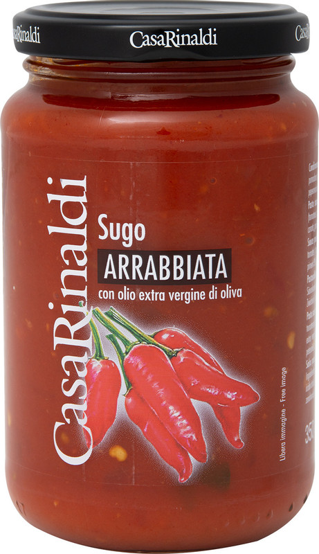 Соус томатный Casa Rinaldi Аррабьята пикантный, 350мл