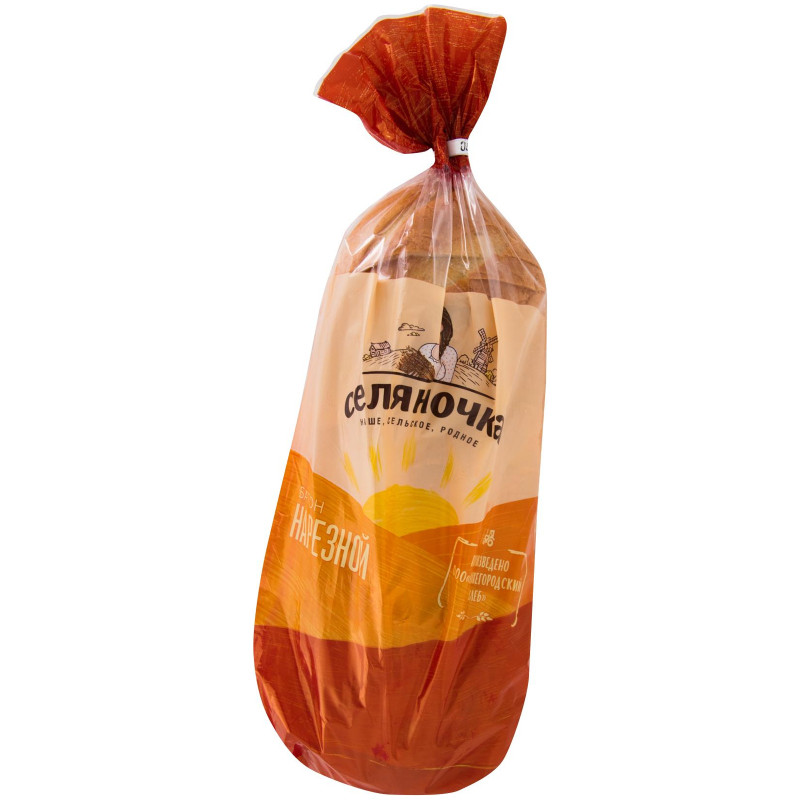 Батон Нижегородский хлеб нарезной, 400г — фото 1