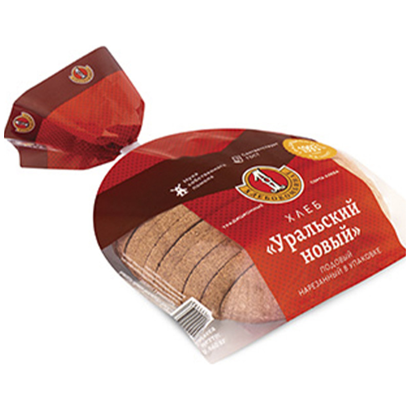 Хлеб Первый ХК Уральский ржано-пшеничный подовый нарезка, 600г
