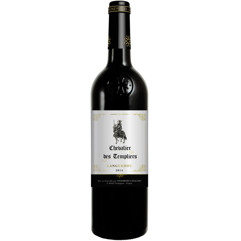 Вино Chevalier des Templiers красное сухое, 750мл