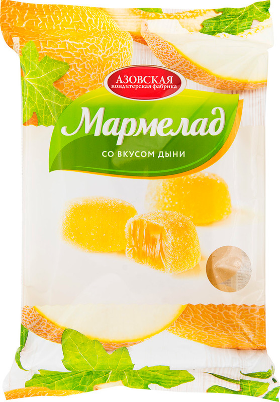 Мармелад Азовская КФ желейный дыня, 300г — фото 1