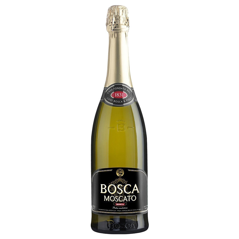 Напиток винный Bosca Мускат полусладкий 7.5%, 750мл