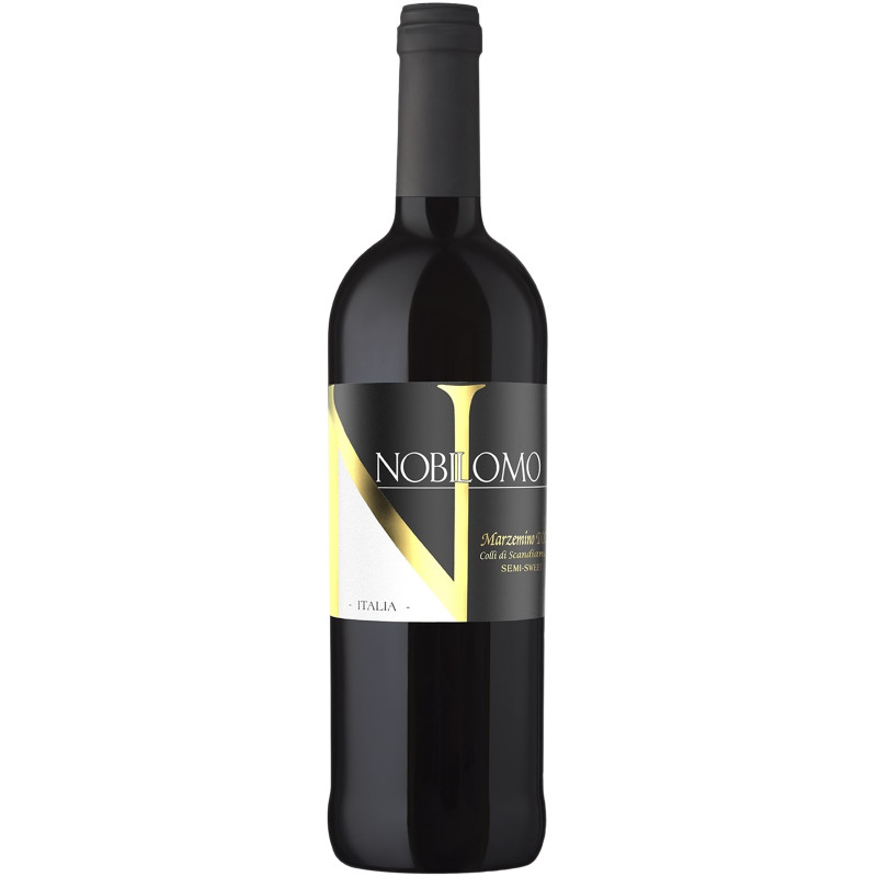 Вино Nobiolomo Marzemino Colli de Scandiano e Canosa DOC красное полусладкое 8%, 750мл