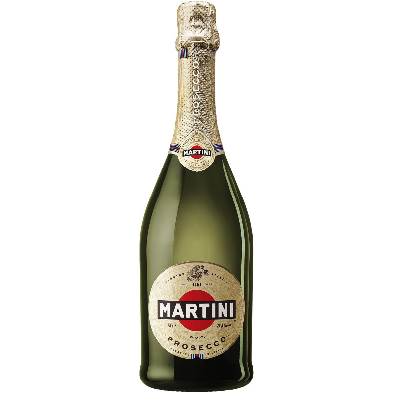 Вино игристое Martini Просекко белое сухое 11.5%, 750мл
