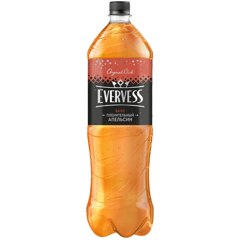 Напиток Evervess Пленительный Апельсин 1,5л — фото 1
