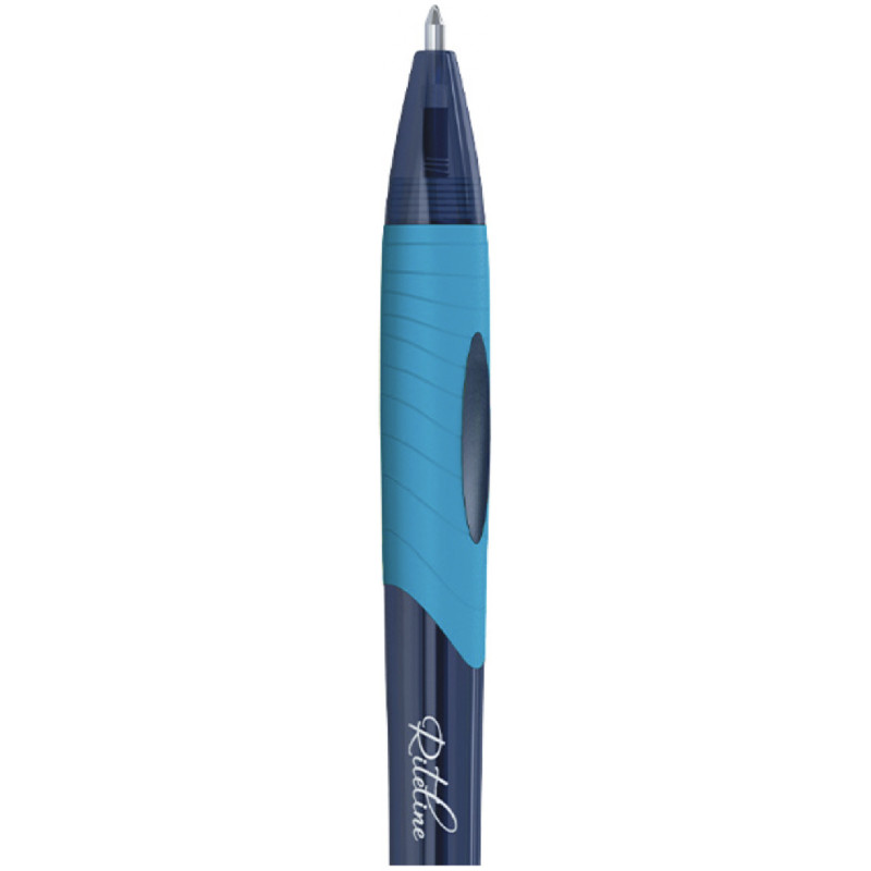 Ручка шариковая автоматическая Berlingo "Riteline", синяя, 0,7мм — фото 2
