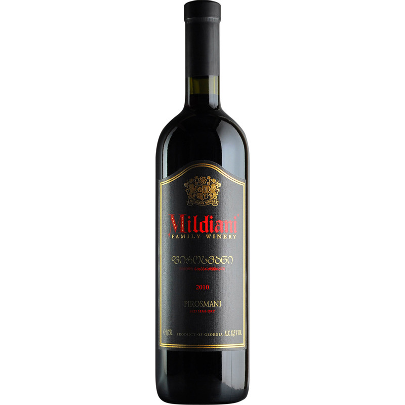 Вино Mildiani Пиросмани красное полусухое, 11.0-13.0%, 750мл