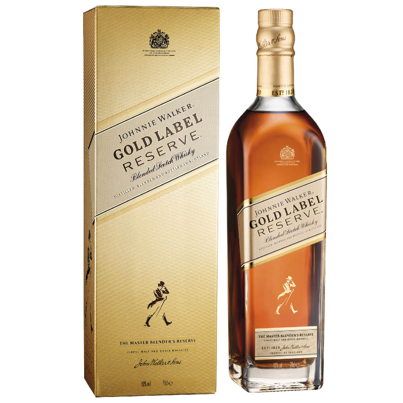 Виски Johnnie Walker Gold Label Reserve купажированный в коробке, 700мл