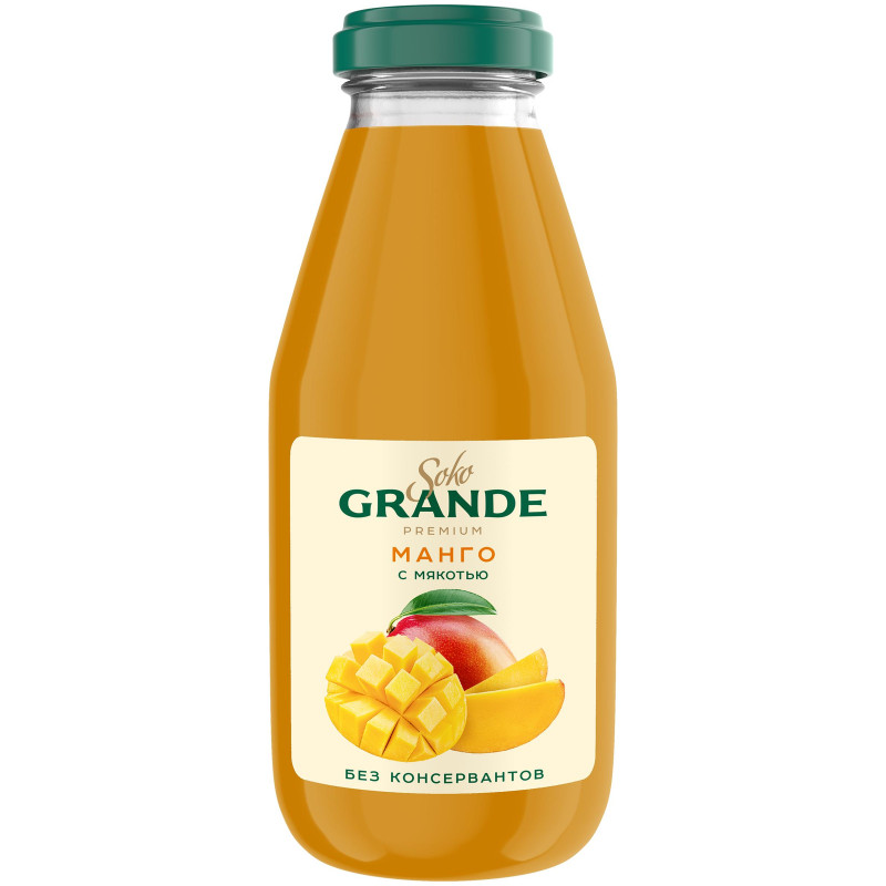 Нектар Soko Grande манго с мякотью, 300мл