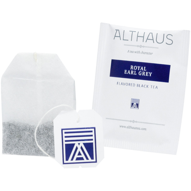 Чай Althaus Ройал Эрл Грей черный ароматизированный, 20х1,75г — фото 1