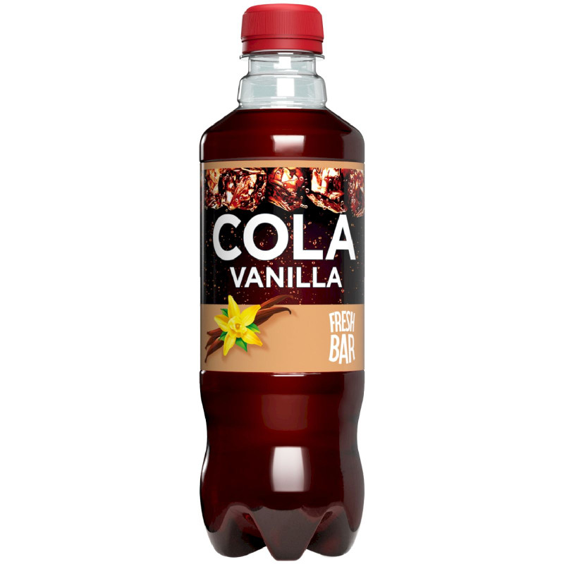 Напиток газированный Fresh Bar Cola Vanilla, 480мл