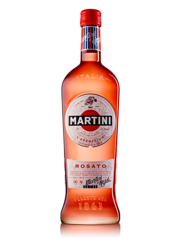 Вермут Martini Розато розовый сладкий 15%, 1л — фото 1
