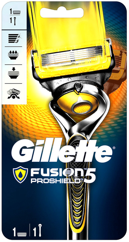 Бритва Gillette Fusion Proshield со сменной кассетой — фото 1