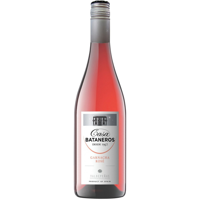 Вино Casa Bataneros Гарнача Розе розовое полусухое 12.5%, 750мл