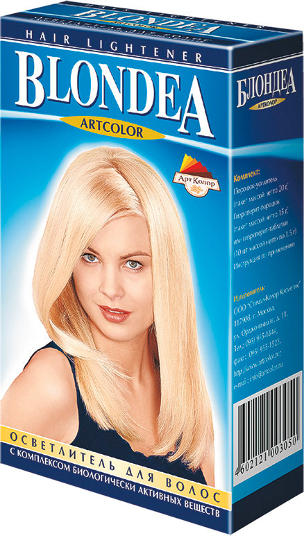 Осветлитель для волос Артколор Blondea, 35мл
